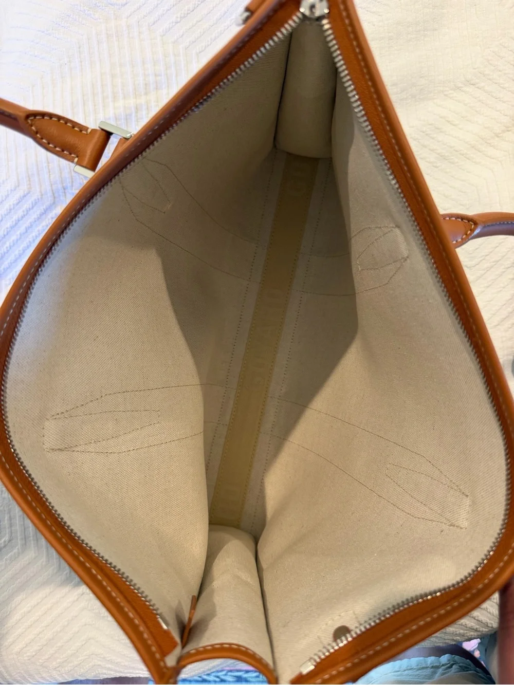 Goyard Morvan document case with strap - Barely used